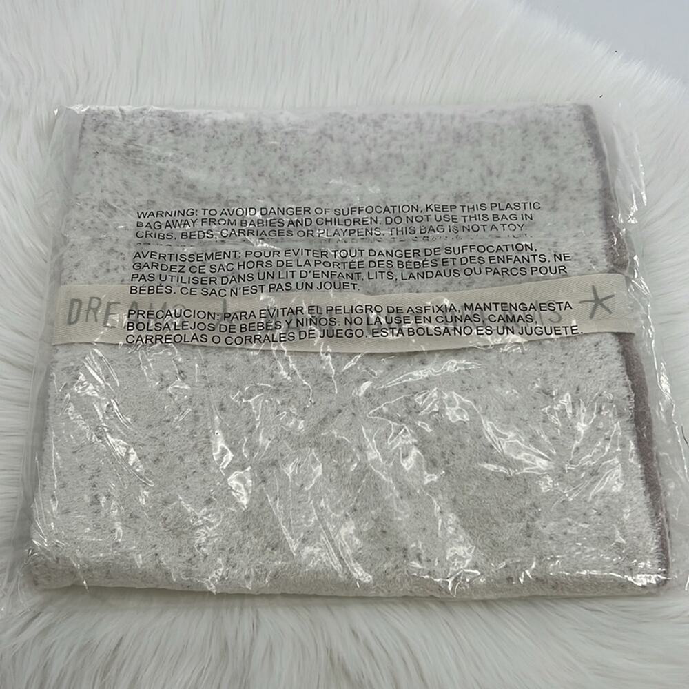 Barefoot Dreams CozyChic Lite Confetti Scarf - Cream/Taupe - OS - NWT - Picture 4 of 4